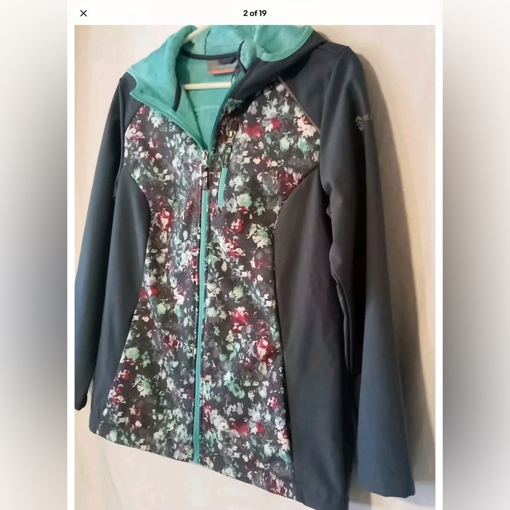 Free Country Youth Girl’s Sz XXL 14/16  Fleece Lined Long Sleeve Spring Jacket. - Picture 2 of 16